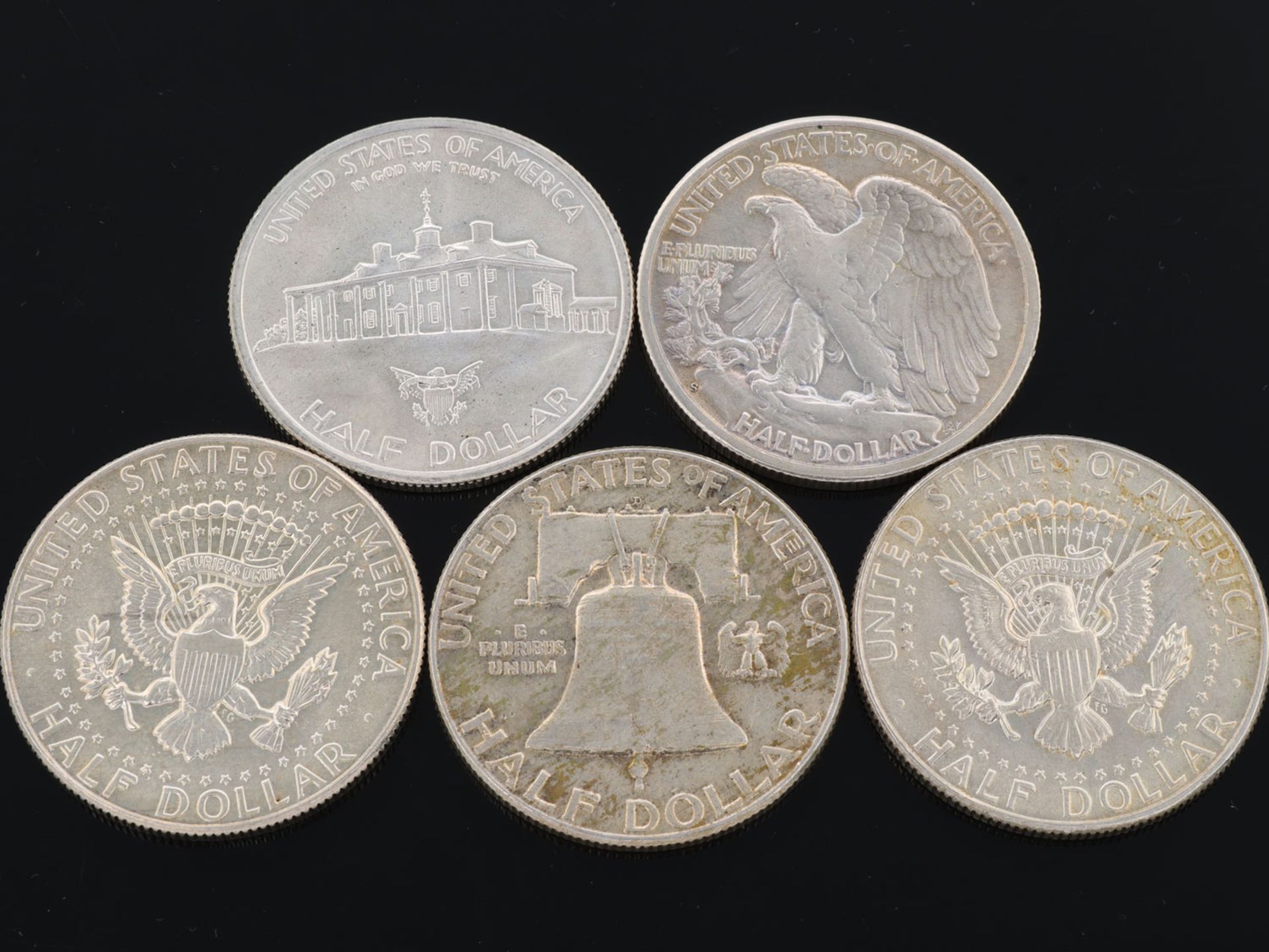 Silbermünzen - USA/Niederlande - Bild 5 aus 6