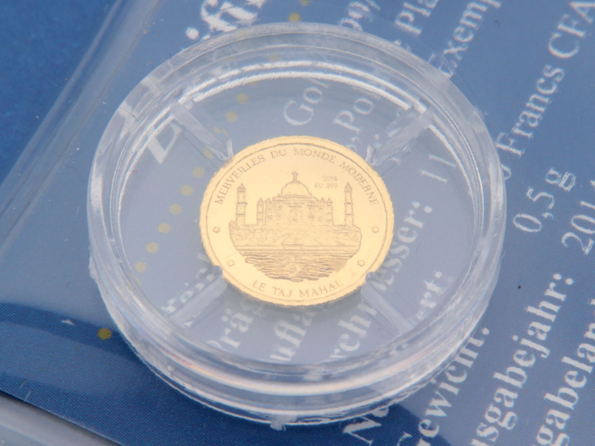 Goldmünze - 100 Francs CFA - Bild 4 aus 7