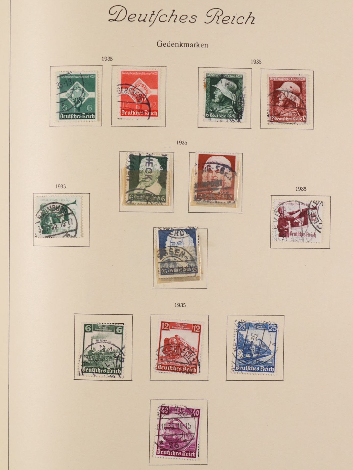 Briefmarkenalbum - KABE - Image 3 of 4