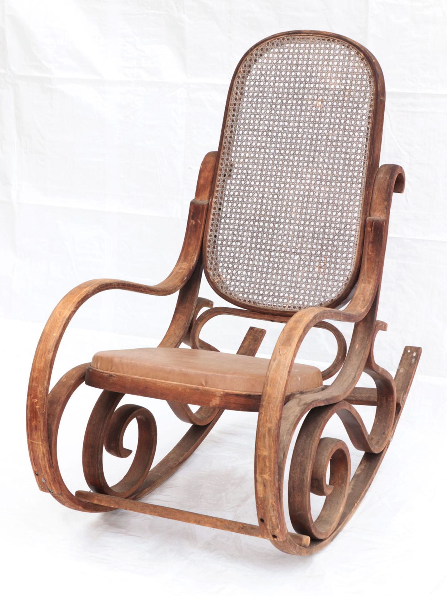 Schaukelstuhl  -  Thonet - Art