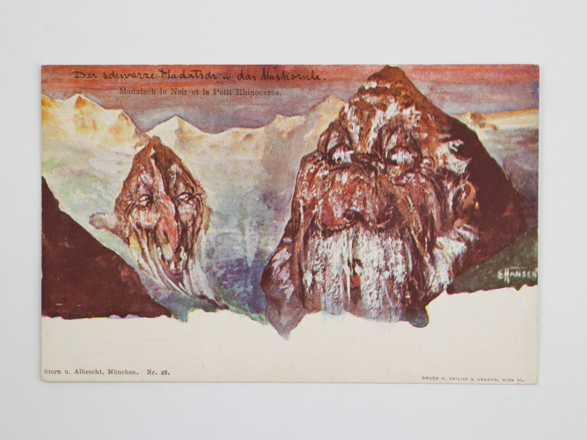 Bergpostkarten Emil Hansen/Nolde - Image 5 of 11
