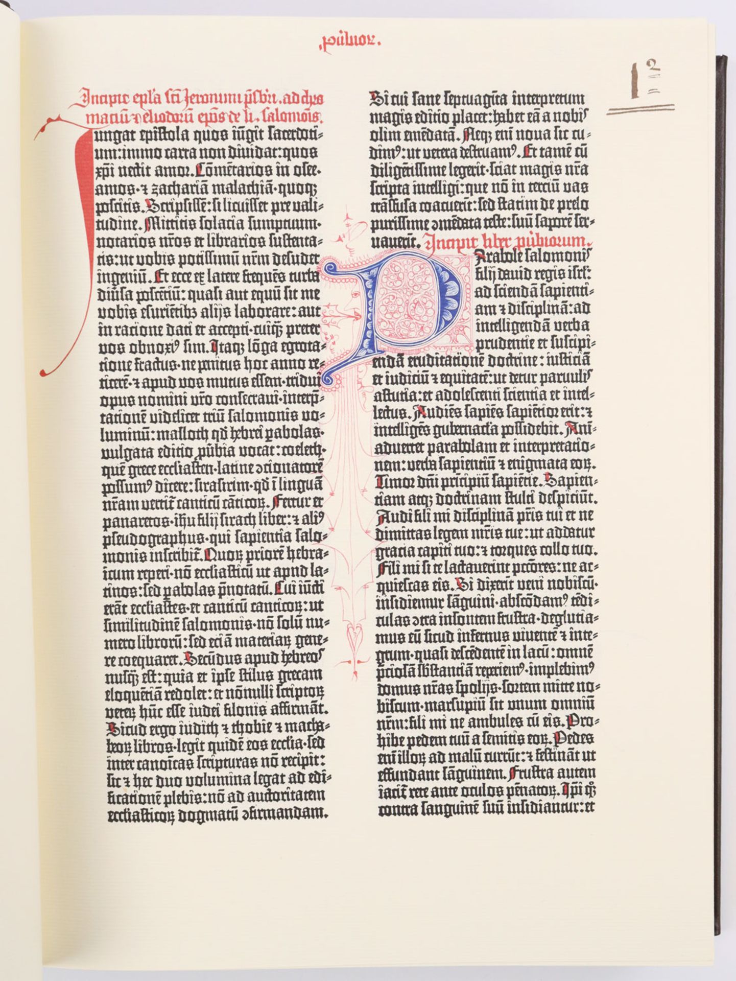 Gutenberg Bibel Faksimele - Image 16 of 20