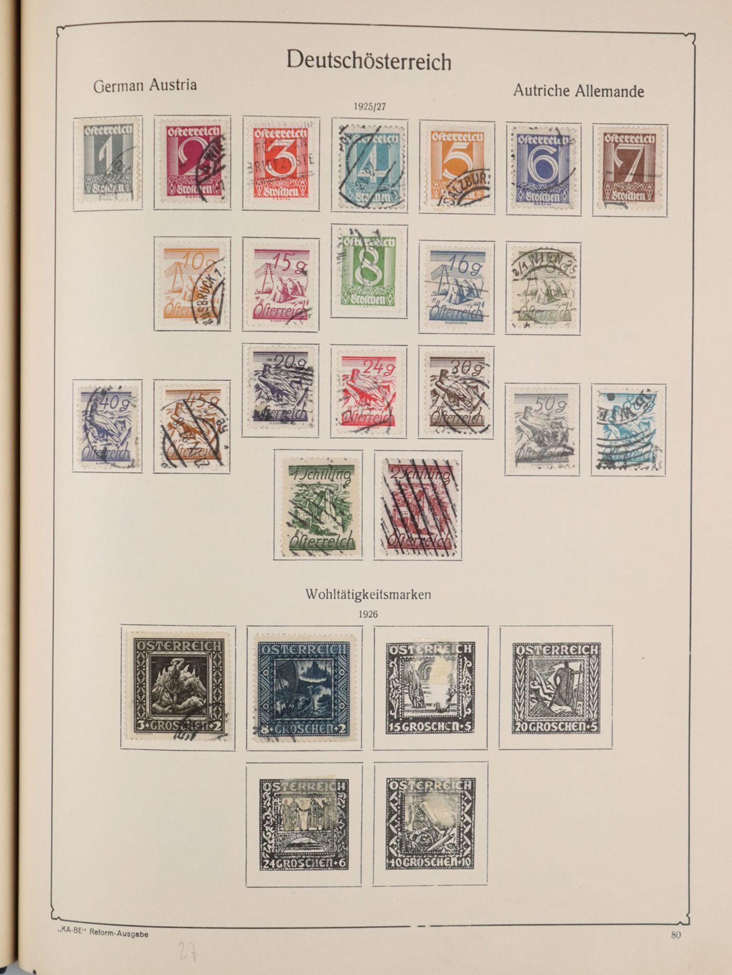Briefmarkenalbum - Österreich - Image 2 of 5