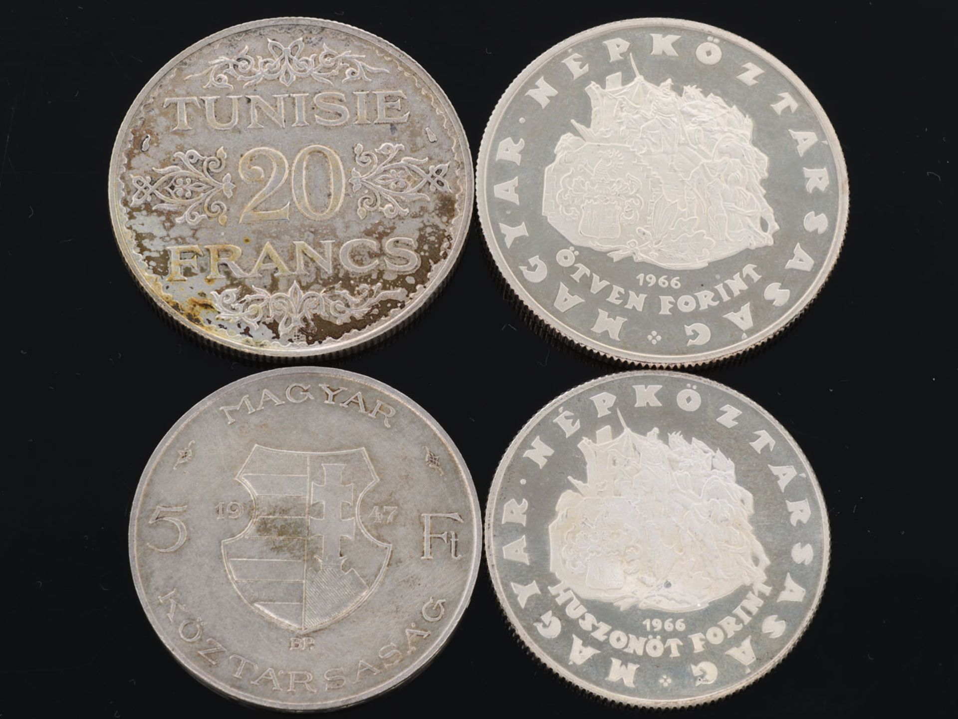 Silbermünzen - Bild 5 aus 6