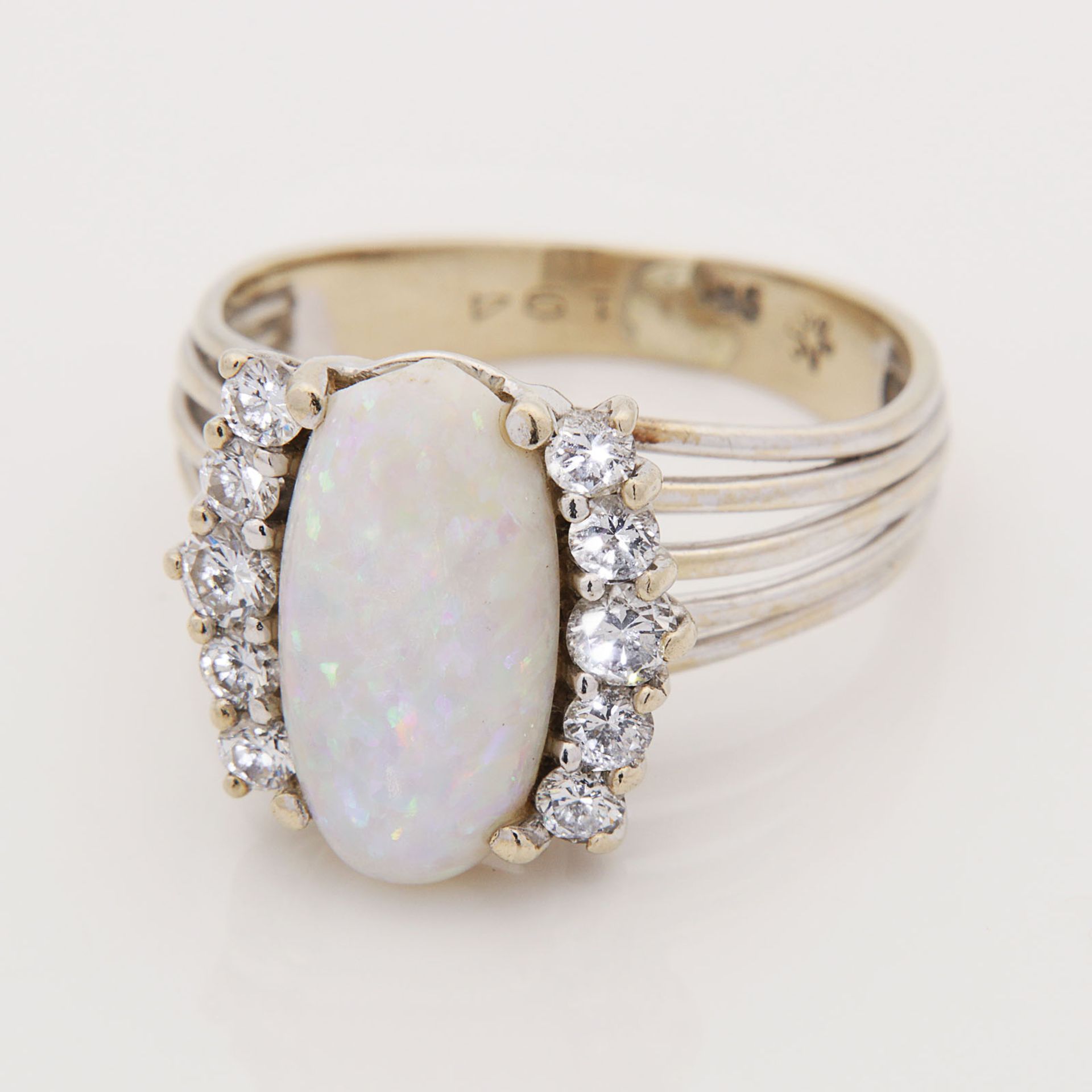 Brillant/Opal - Damenring - Bild 7 aus 7