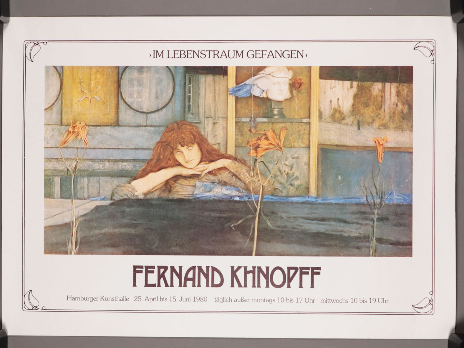 Khnopff, Ferdnand / Rops, Felicien / Kolle, Helmut / Schad, Christian / u.a. - Ausstellungsplakate - Image 3 of 11