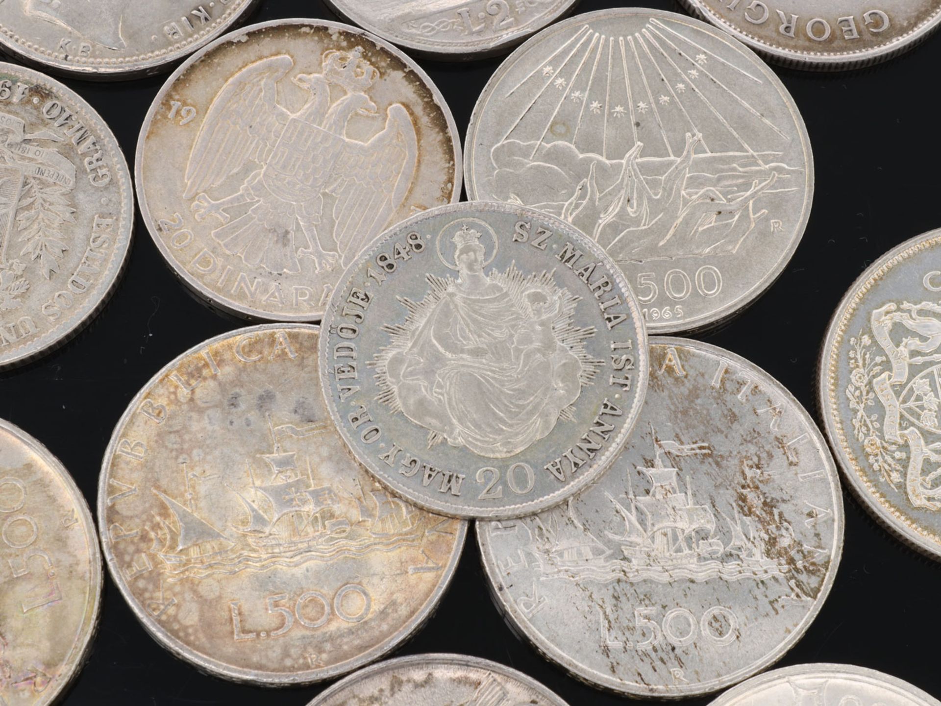 Silbermünzen - Bild 3 aus 4