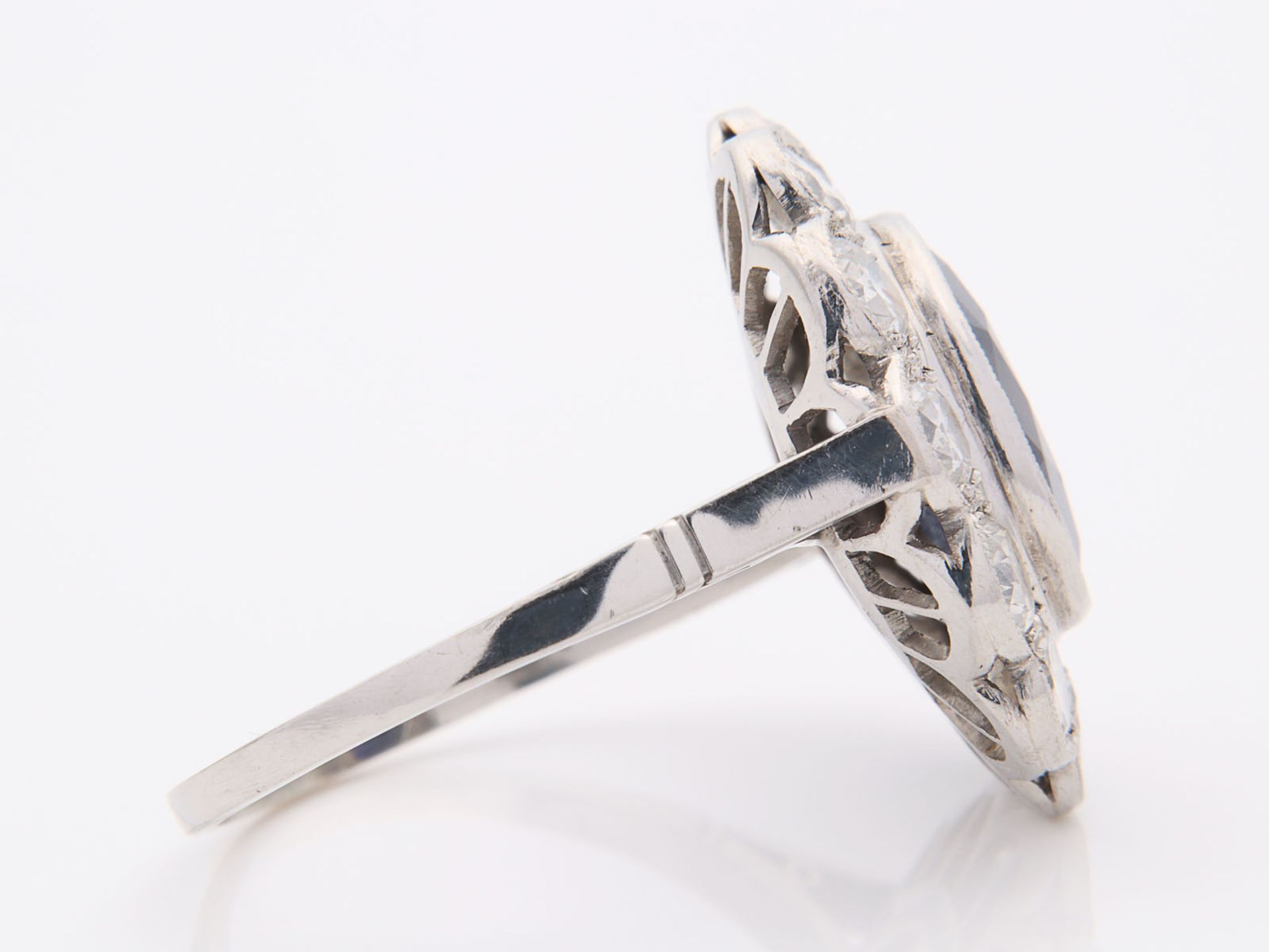 Diamant/Saphir - Damenring - Image 6 of 9