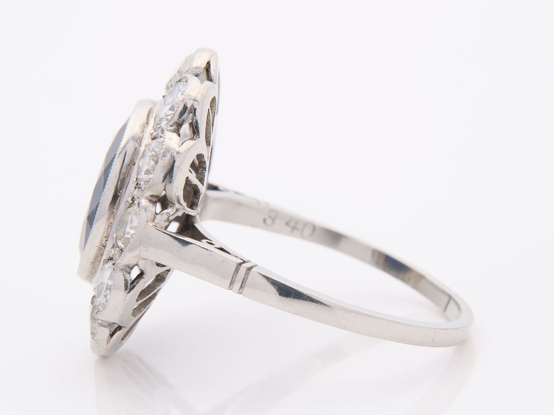 Diamant/Saphir - Damenring - Image 5 of 9