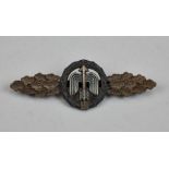 Auszeichnungen Luftwaffe : Frontflugspange für Nachtjäger in Bronze.