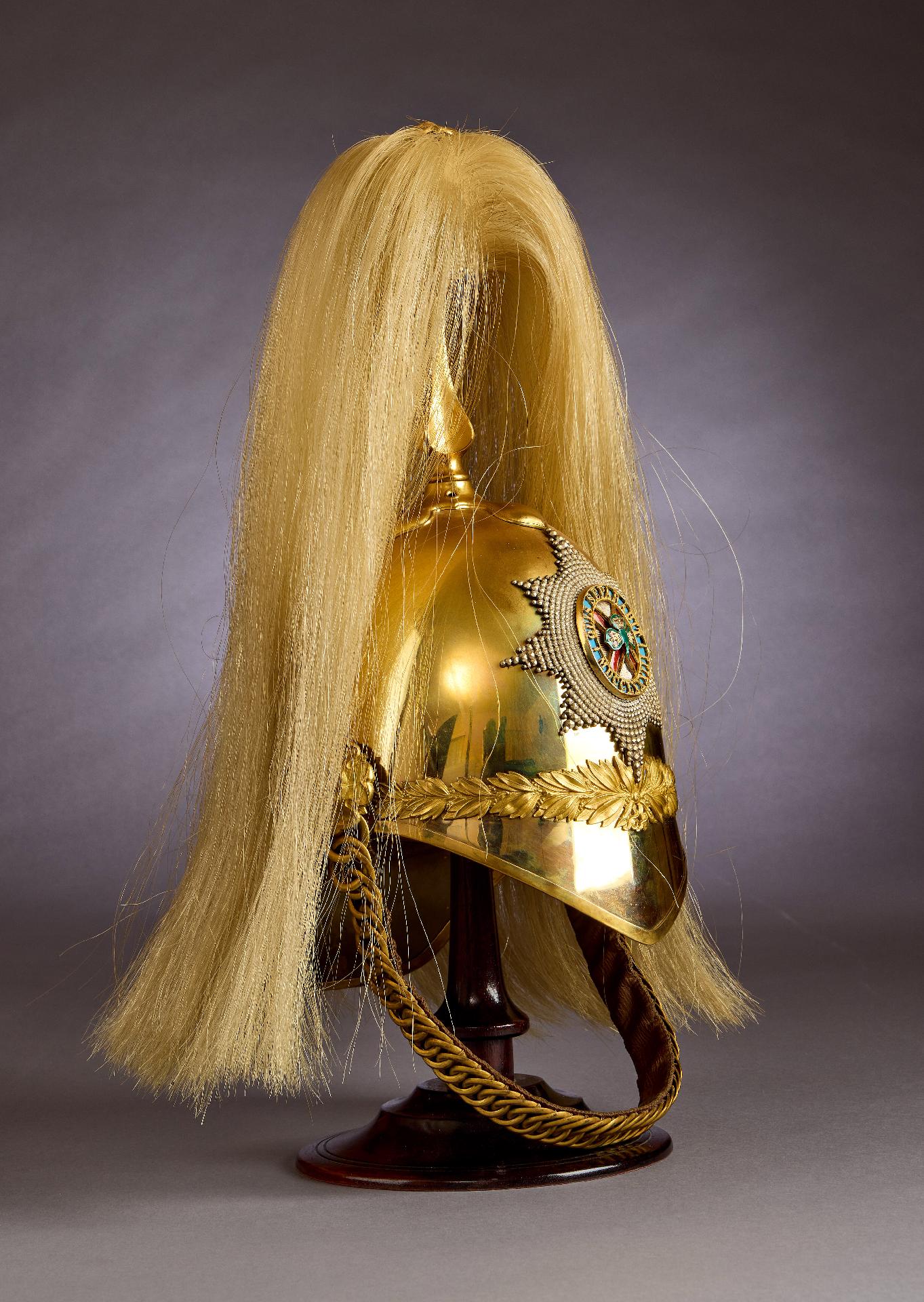 Great Britain : Helmet of the 4th (Royal Irish) Dragoon Guards. - Image 2 of 8