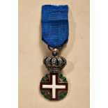 Italy : Kingdom of Sardinia Military Order of Savoy, 1st Type Knight's Badge awarded to Lieutena...