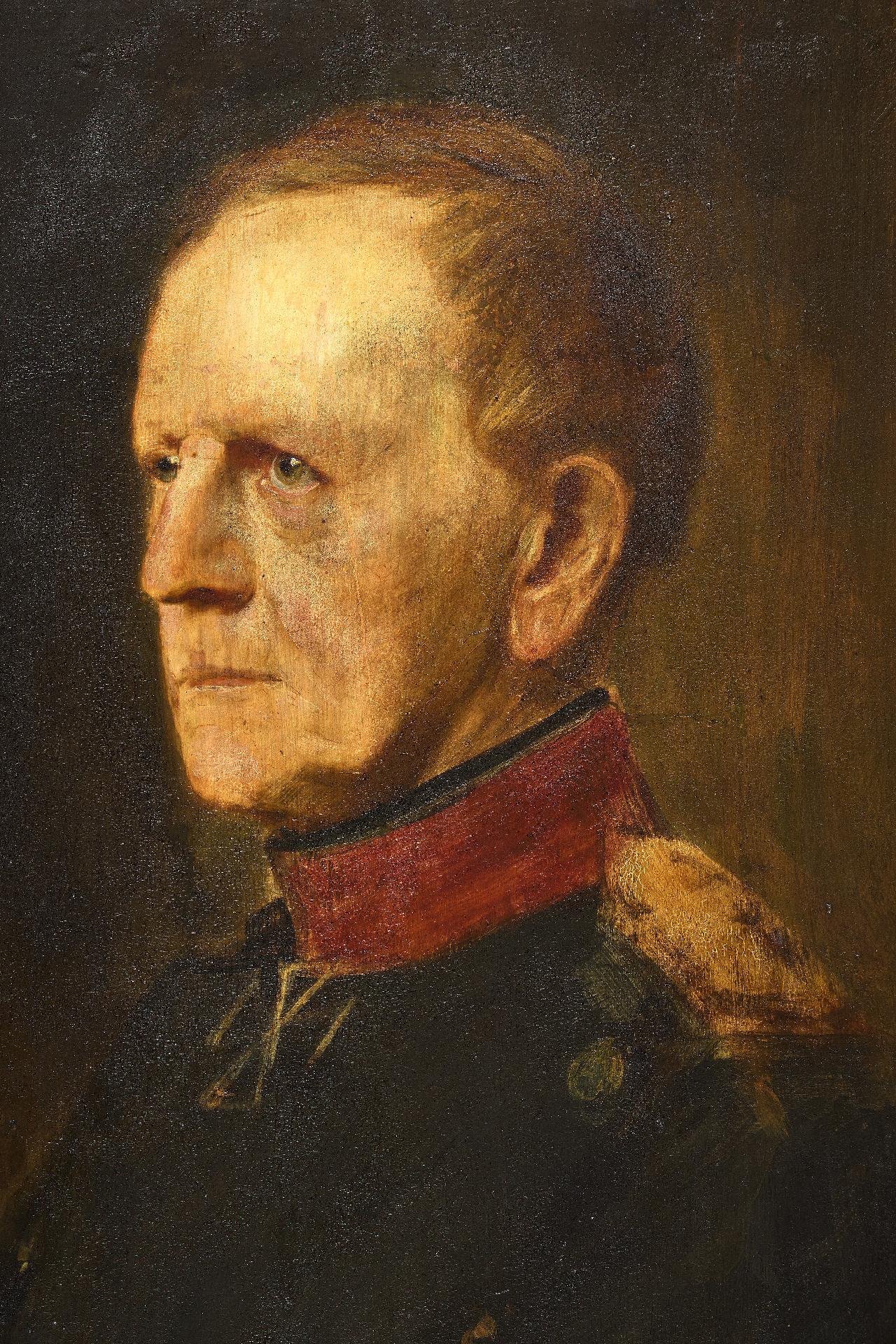 Verschiedenes : Franz von Lehnbach: Porträt des Generalfeldmarschalls Helmuth von Moltke.