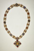 Romania : Romania: Order of Carol I. - personal Collar Chain of King Carol II. of Romania.