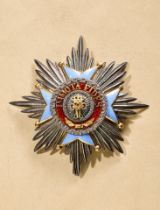 Duchy of Brunswick : Brunswick: Order of Henry the Lion: Grand Cross Breast Star.