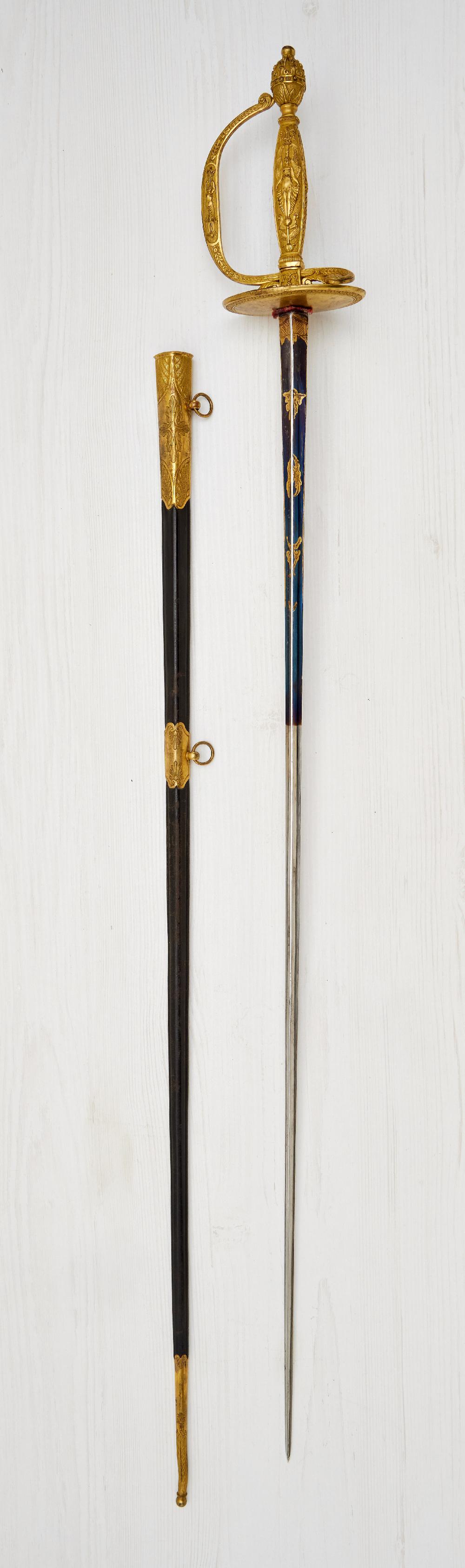 Kingdom of the Two Sicilies : Sword from the possession of the Regent of the Kingdom of the Two ... - Image 3 of 5