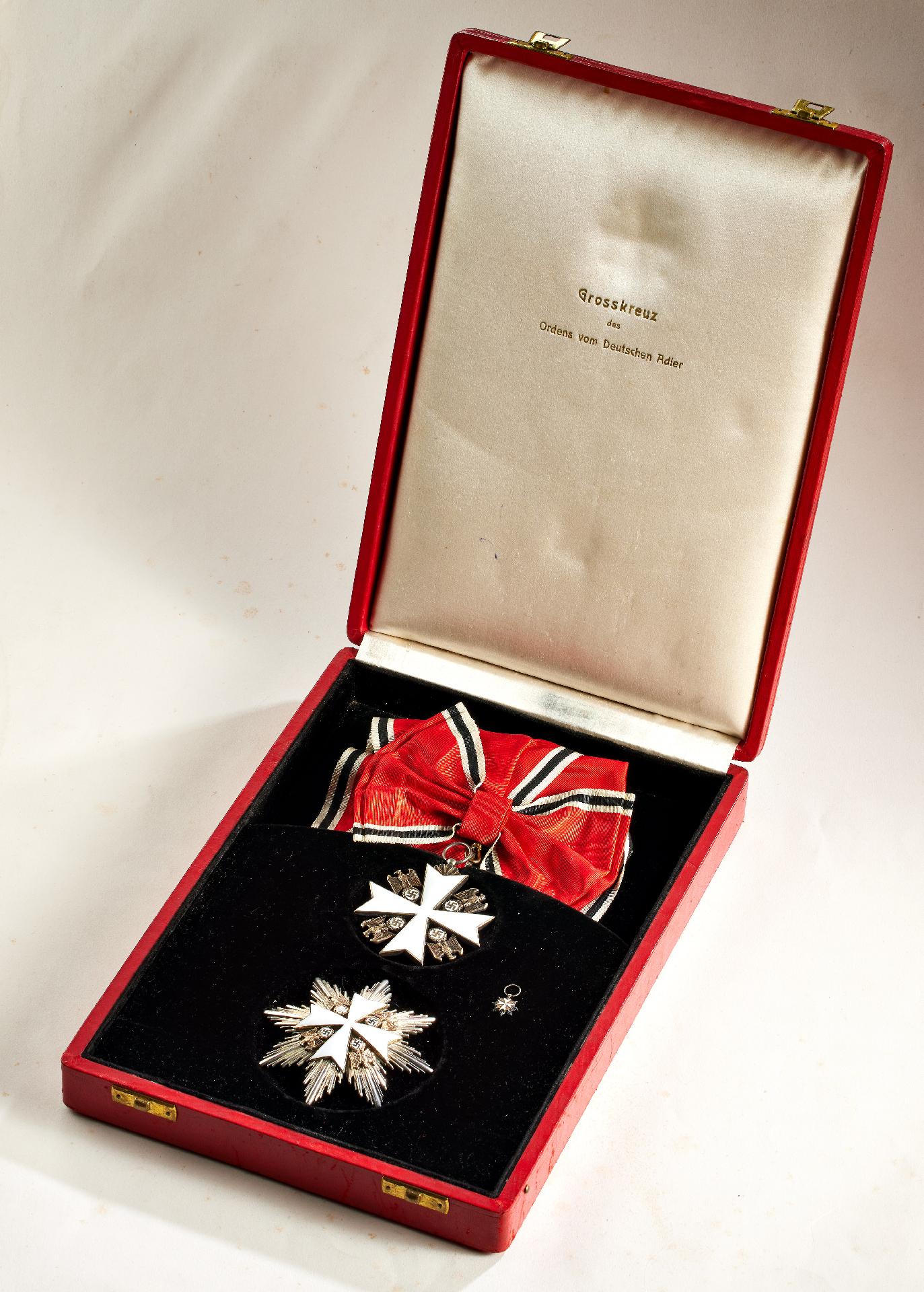 German Eagle Order : German Eagle Order: Grand Cross set in original case.