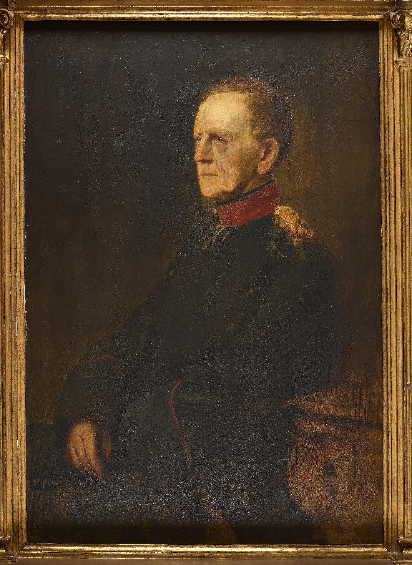 Verschiedenes : Franz von Lehnbach: Porträt des Generalfeldmarschalls Helmuth von Moltke. - Bild 3 aus 5