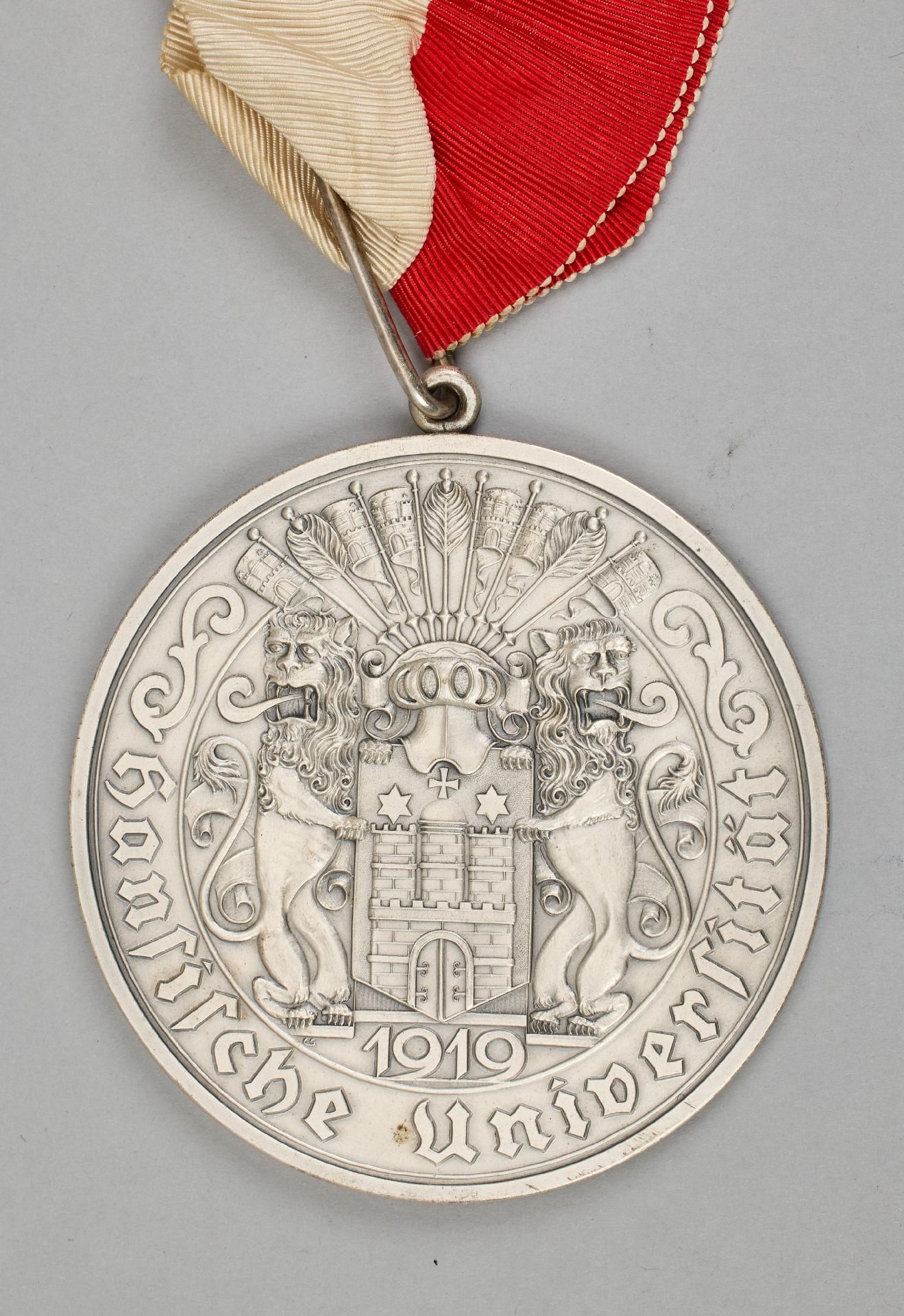 Zivile Auszeichnungen und Abzeichen : Verdienstmedaille der Hansischen Universität Hamburg, 1933... - Bild 4 aus 5