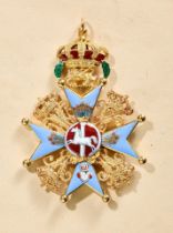 Duchy of Brunswick : Brunswick: Order of Henry the Lion: Grand Cross Sash Badge.