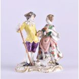 Meissen figure group 