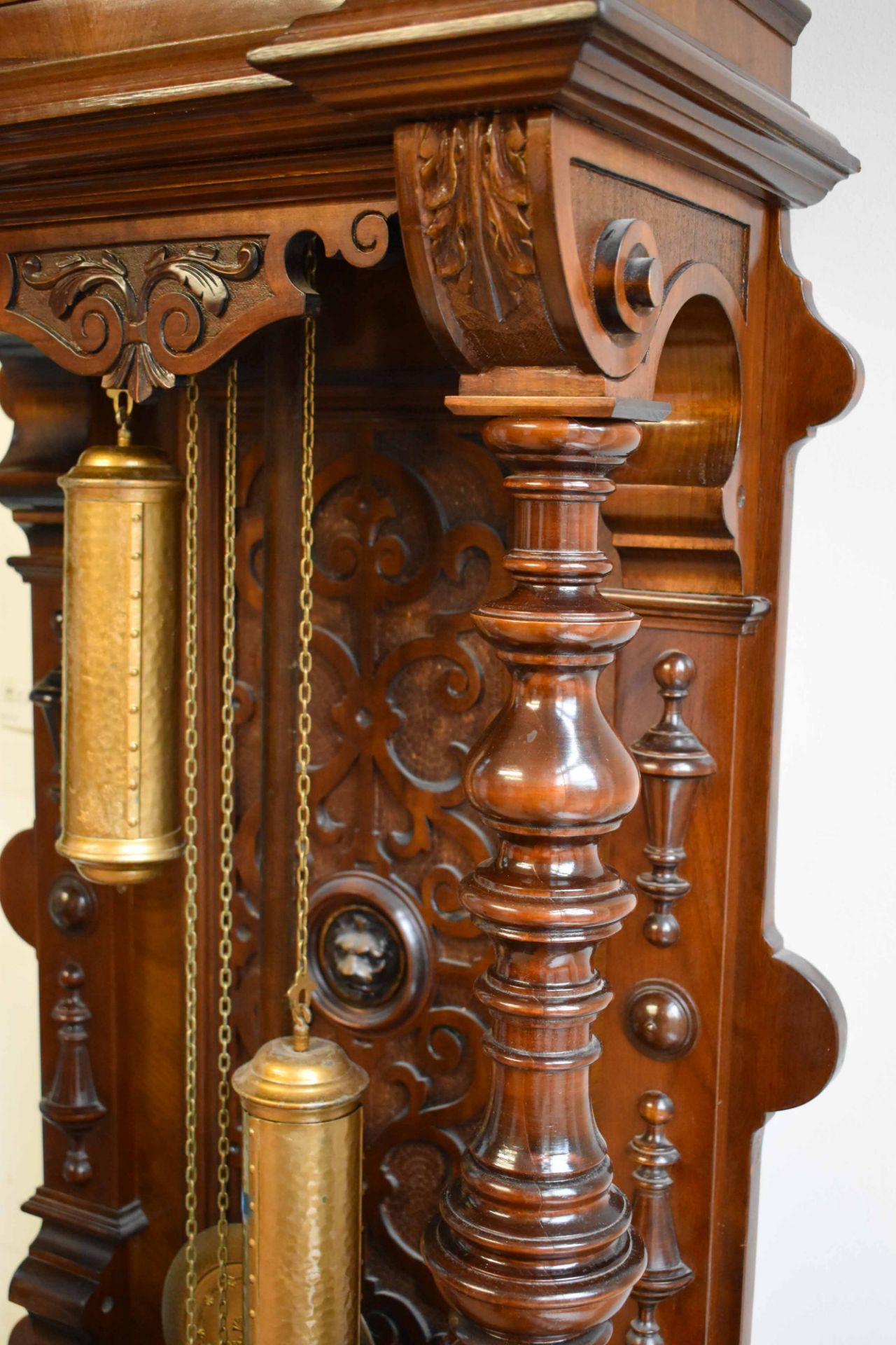 Founding era - Grandfather clock from around 1880 - Image 3 of 7