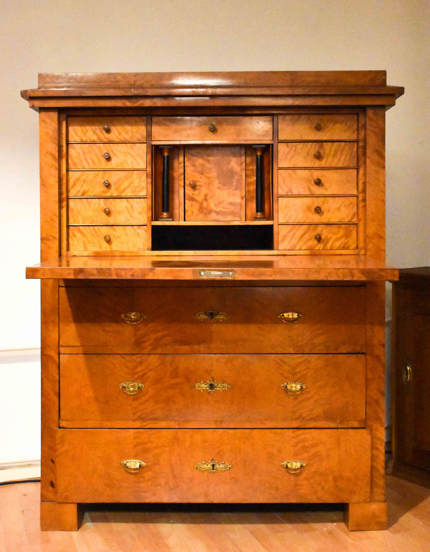 Biedermeier secretary around 1830