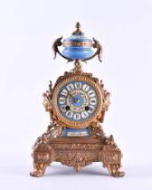 French porcelain mantel clock France