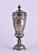 Silber Deckelpokal um 1900