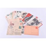 Collection postal stationery and postcards