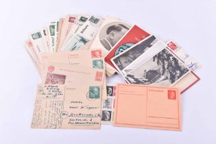 Collection postal stationery and postcards