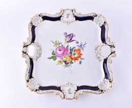 Pomp tray Meissen