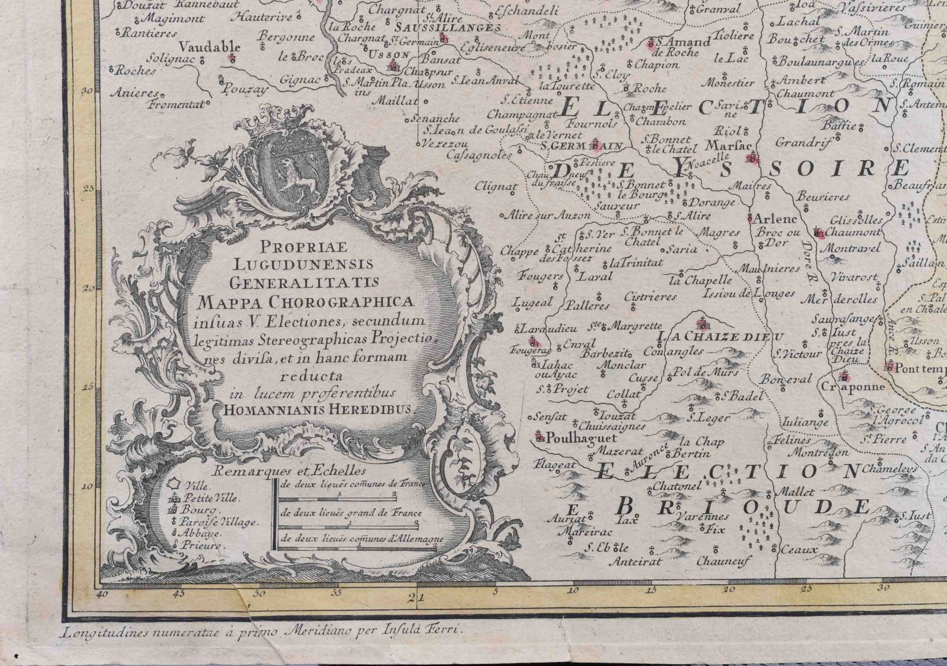 2 maps of France mid 18th century - Image 3 of 6