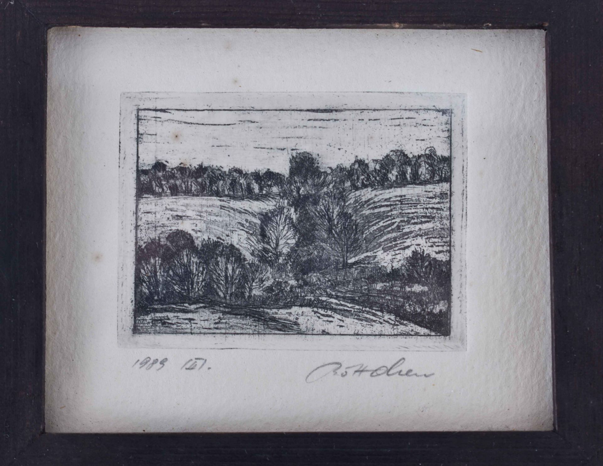 A group of etchings and woodcuts of various artists - Image 3 of 4