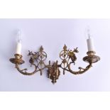 Wall sconce around 1900, probably France
