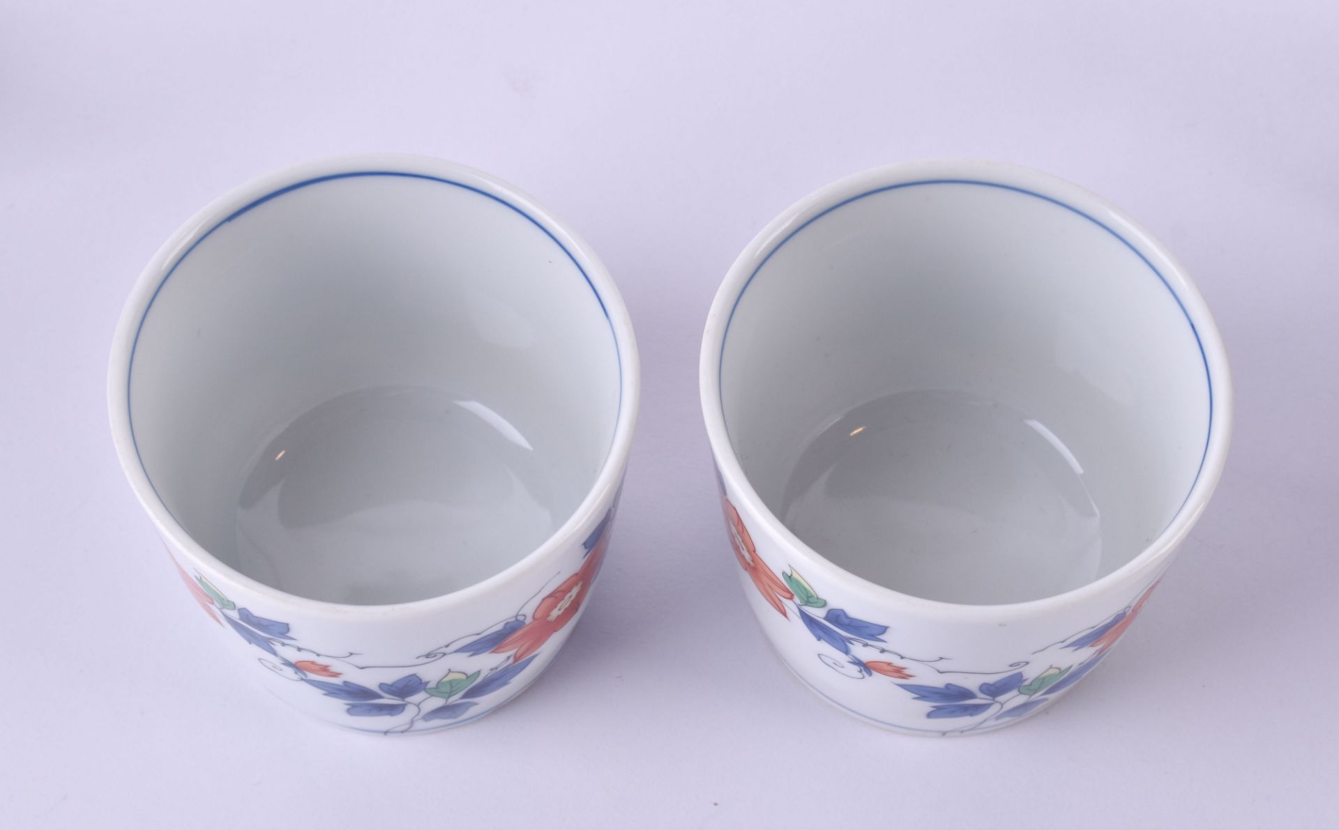 Pair of sake cups Guinomi Korea probably 19th/20th century - Image 2 of 4