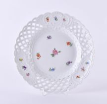 Teller Meissen 19 Jhd.