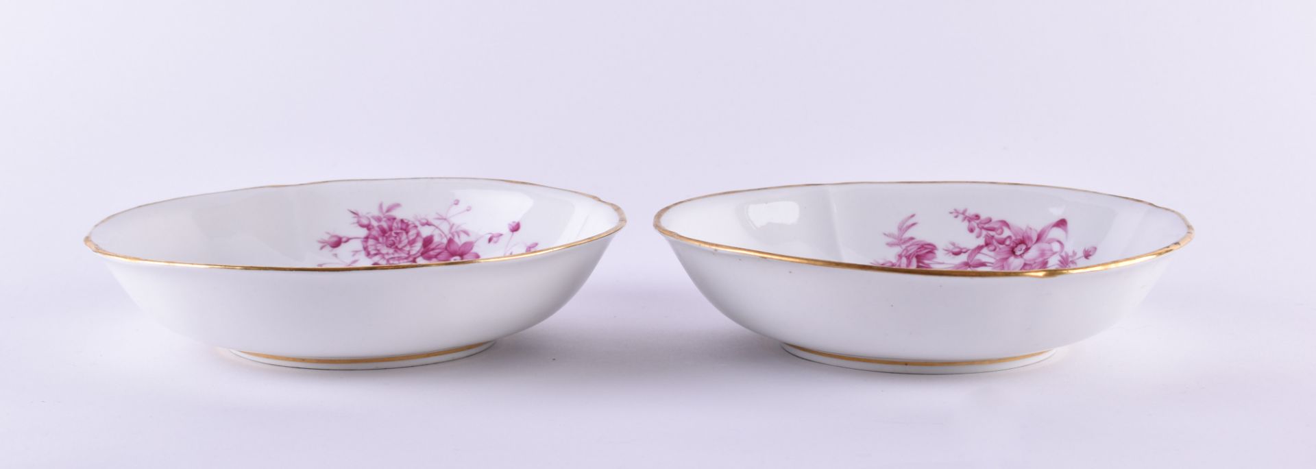2 bowls KPM Berlin 19th century - Image 2 of 3