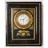 Biedermeier frame clock