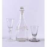 A group of 18th/19th century glass