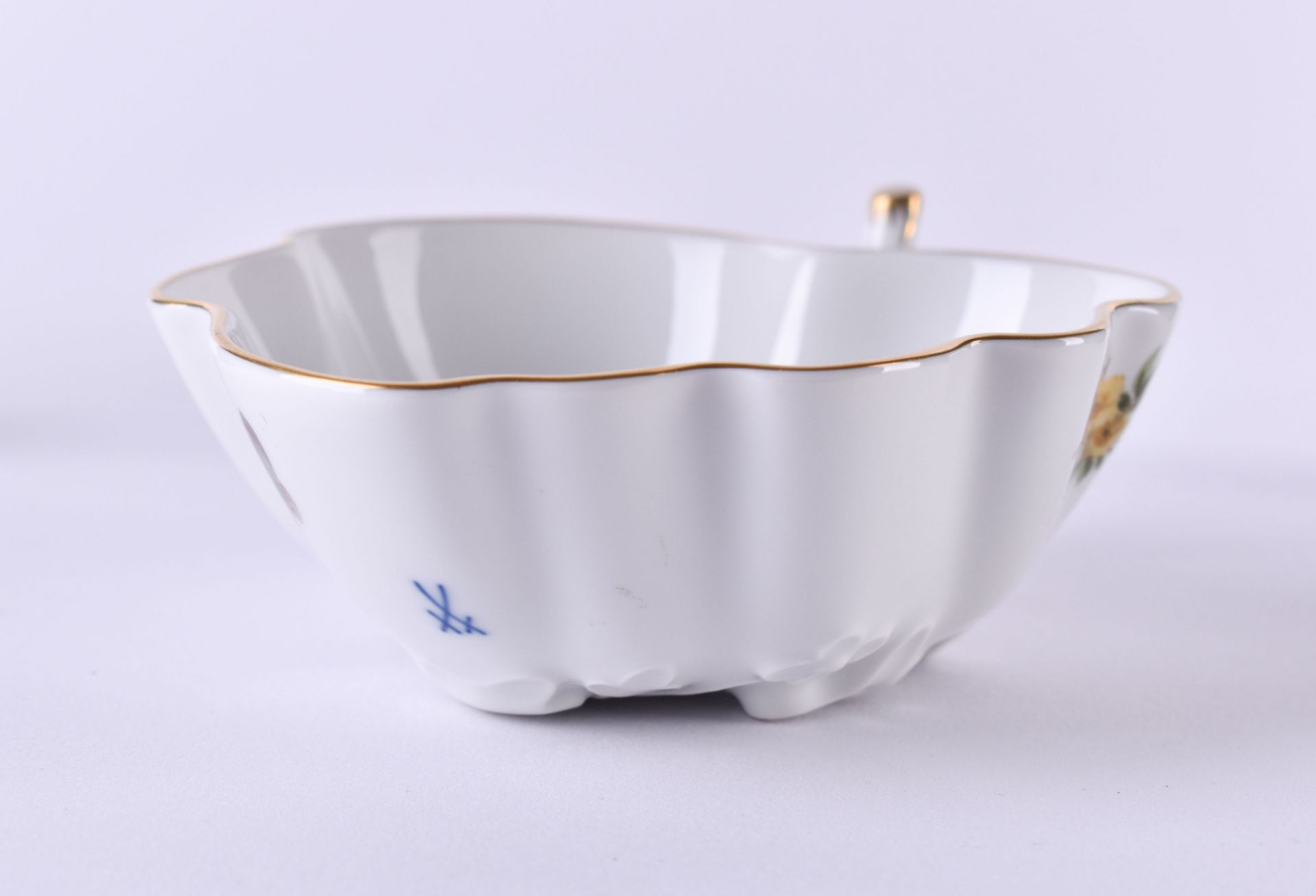 Leaf bowl Meissen - Image 4 of 5