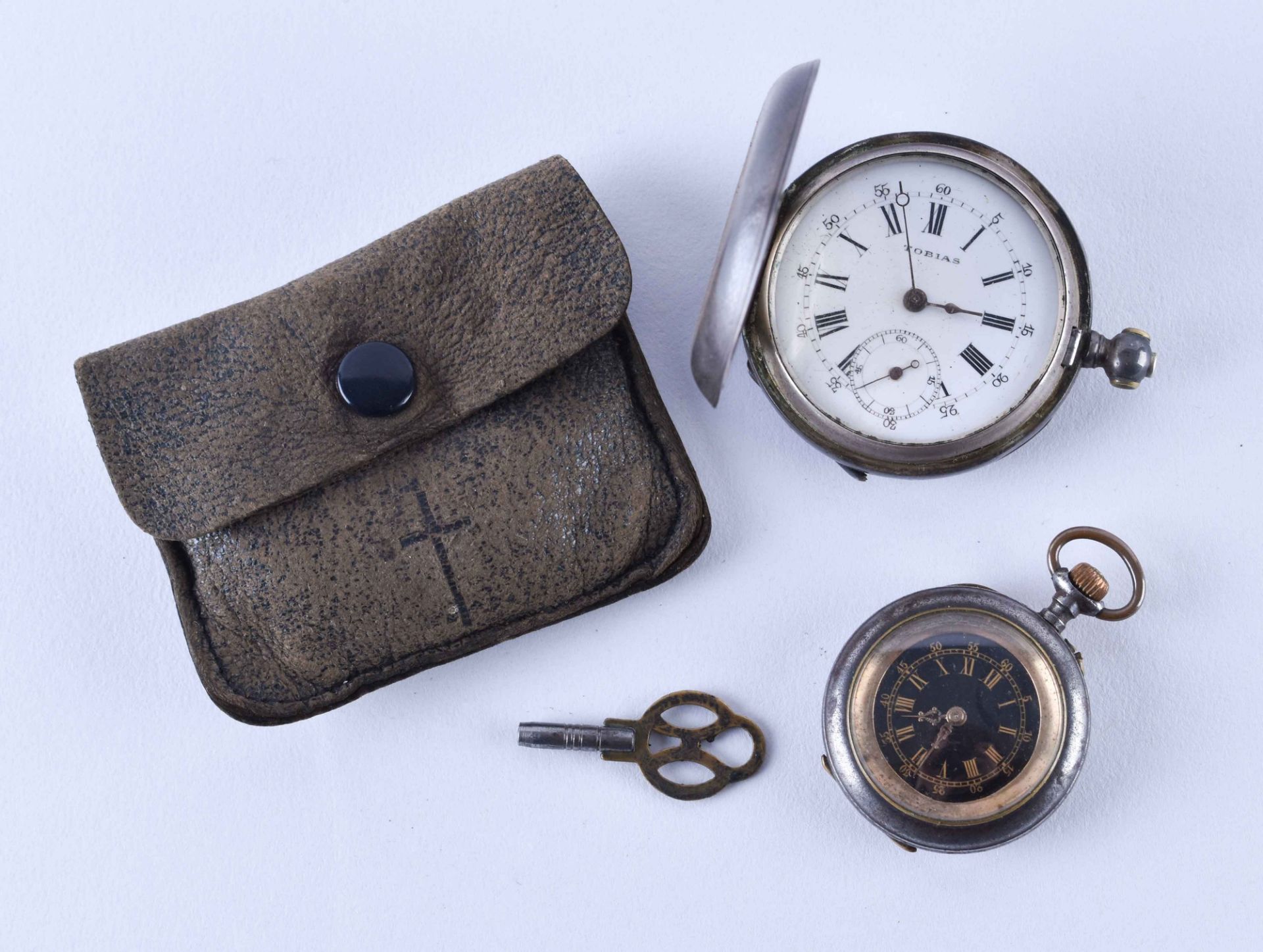 Silver Tobias pocket watch, circa 1900