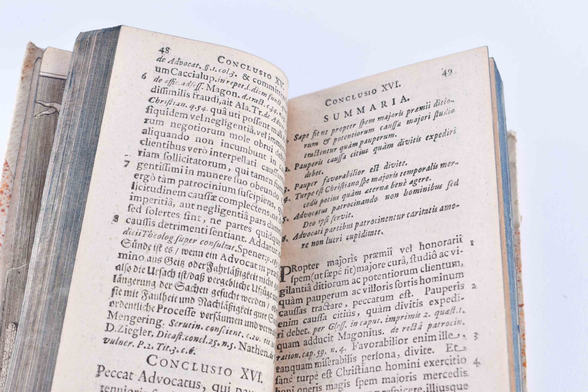 Aphotegmarta - Advocaten Der raisonirende Jurist 1714 - Image 4 of 5