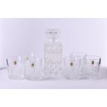 Whiskey carafe with 6 glasses