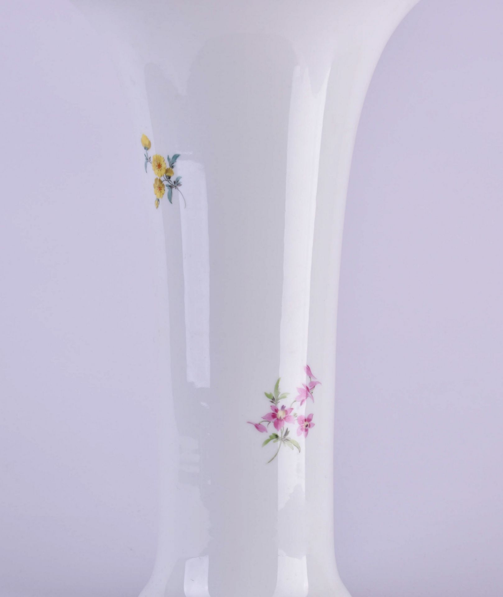 large trumpet vase Meissen 20th century - Image 2 of 5