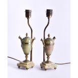 Pair of table lamps 19th/20th century