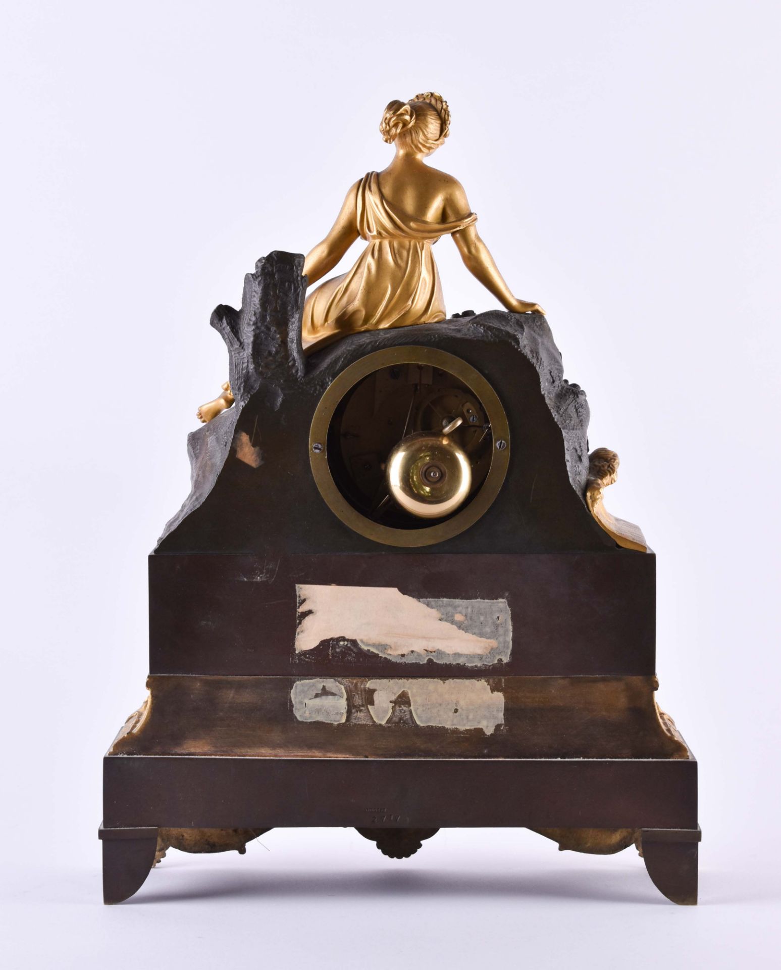 Gillion mantel clock France 19th century - Image 4 of 5