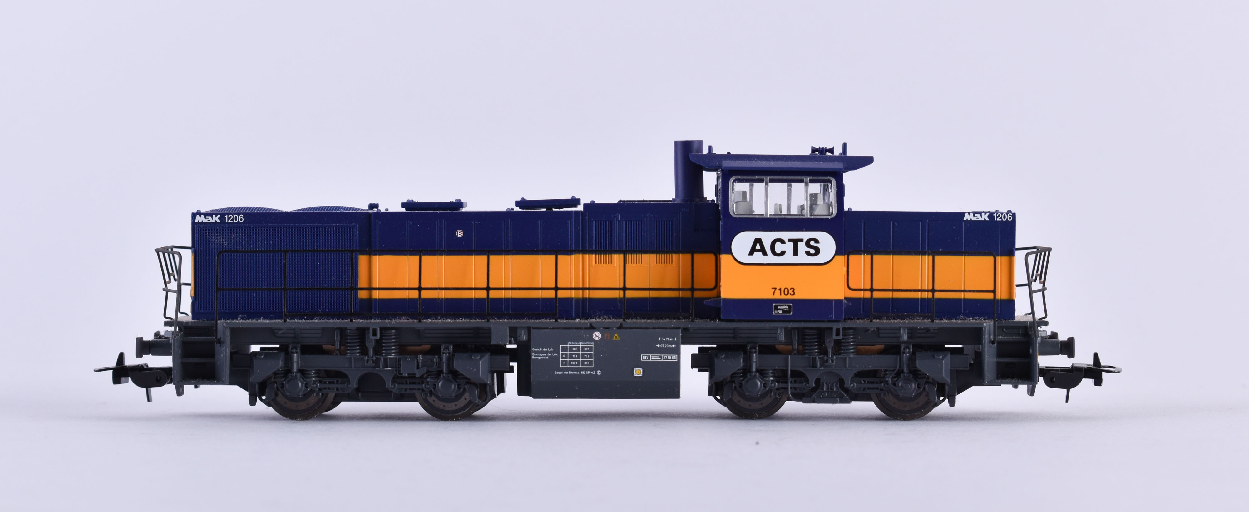 Diesel locomotive MaK G1206- Piko - Image 2 of 3