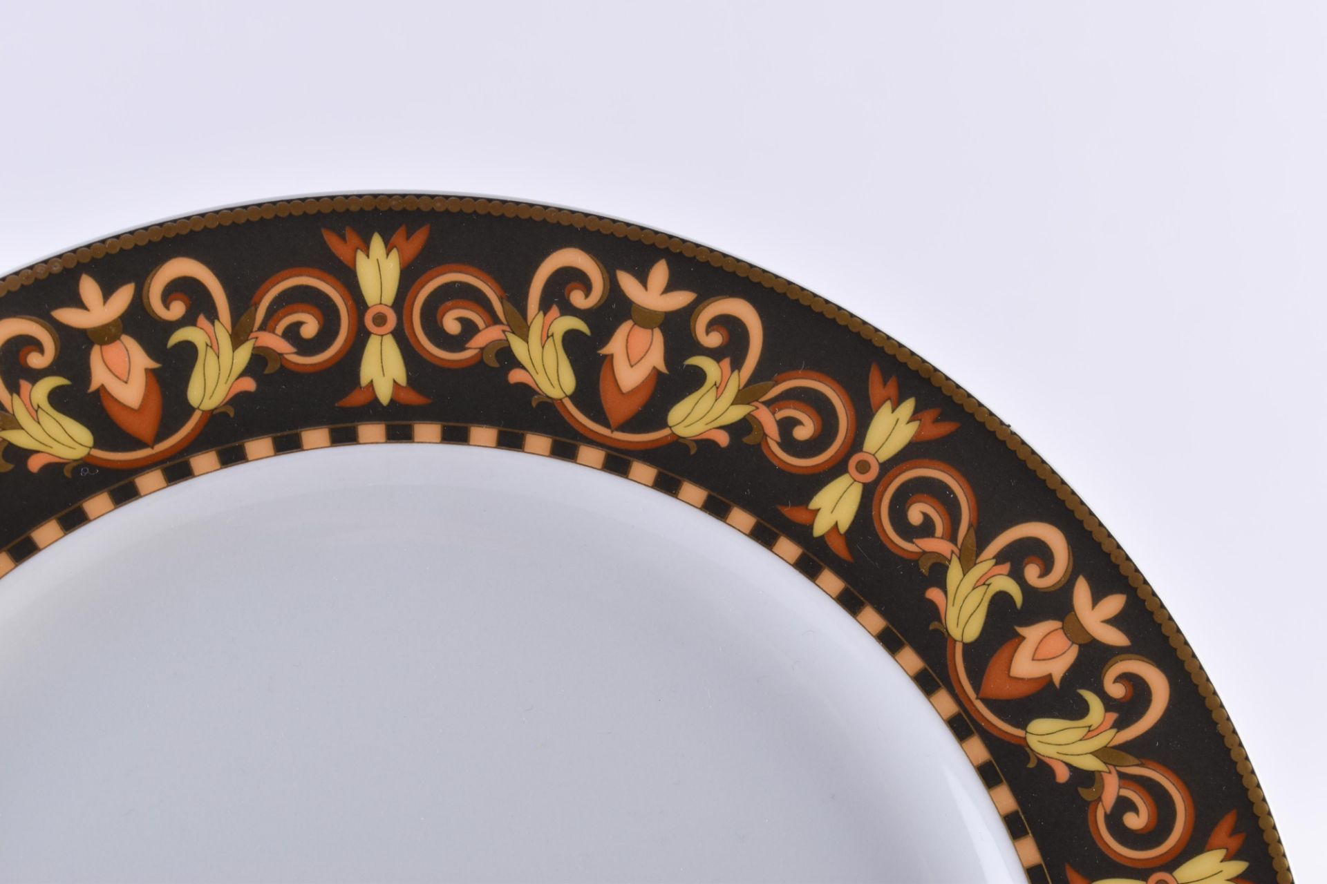 6 dinner plates Rosenthal Versace Barocco  - Image 2 of 3