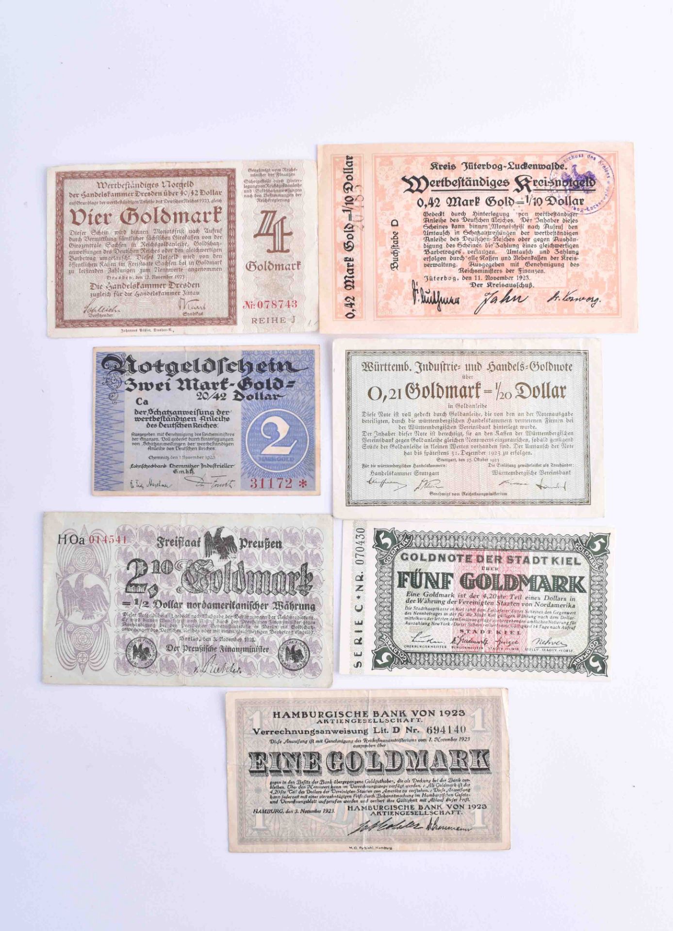 Collection of stable emergency money - Image 4 of 4